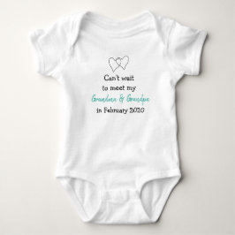 Schwangerschaftsankündigung New Baby Strampler