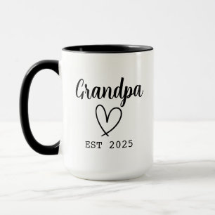 Schwangerschaftsankündigung Oma Opa Tassenset Bab Tasse