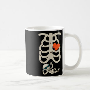 Schwangerschaftsankündigung Röntgen-Halloween Kaffeetasse