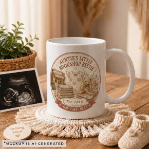 Schwangerschaftsankündigungsgeschenk für Tante Kaffeetasse