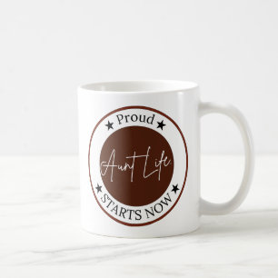 Schwangerschaftsankündigungsgeschenk für Tante Sto Kaffeetasse