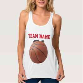 Schwangerschaftsbasketball Halloween-Kostüm Tank Top