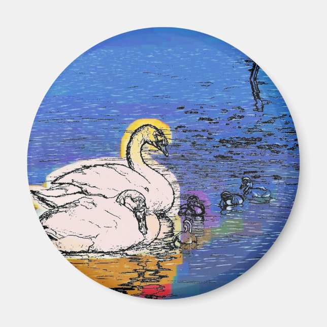 SCHWANKEN MAGNET (Vorne)