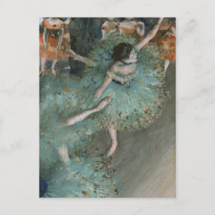 Schwankende Tänzerin - Edgar Degas Postkarte