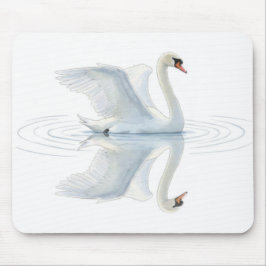 Schwanreflexion Mousepad