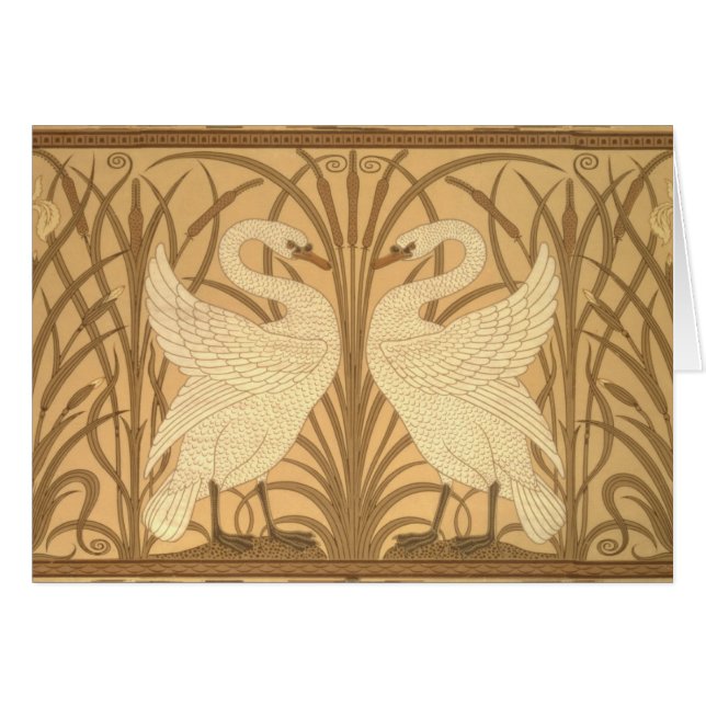 Schwantapetenentwurf (Vorderseite (Horizontal))