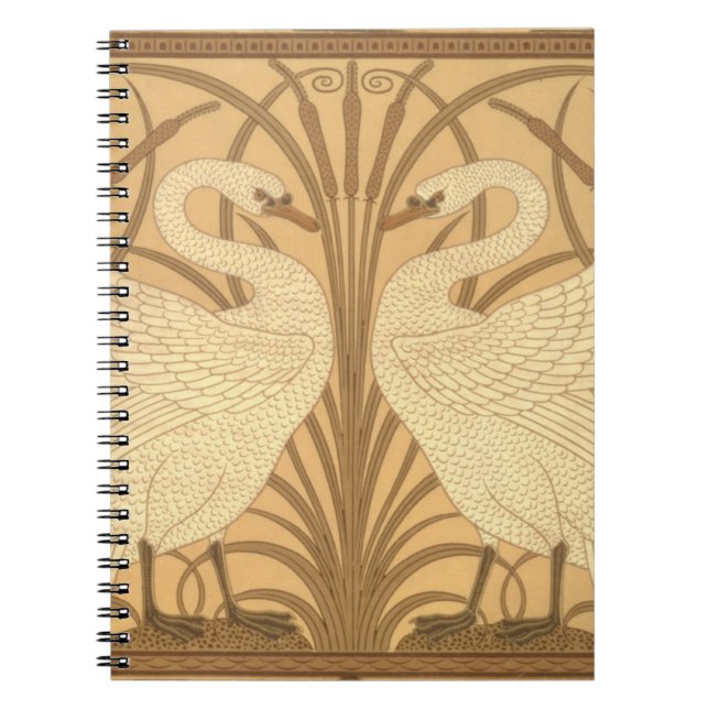 Schwantapetenentwurf Notizblock (Vorderseite)