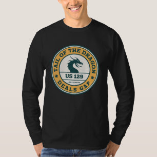 Schwanz der Dragon Deals Gap Motorrad-Reise T-Shirt