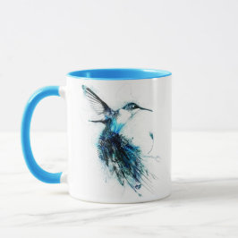 Schwanz der Humming-Bird-Funktion Tasse