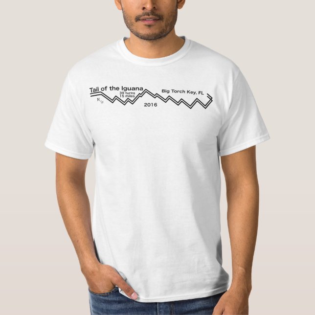 Schwanz des Leguans 2016 T-Shirt (Vorderseite)