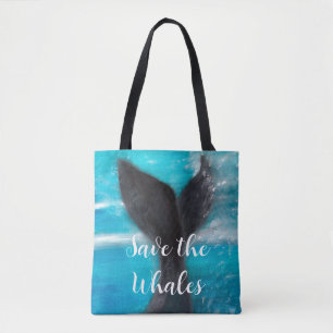 Schwanz eines Whales - die Wale Gerettet Tasche