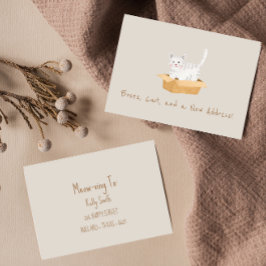 Schwanz-Geschichten einer neuen Zuhause Ankündigung