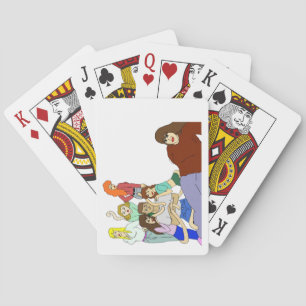 Schwanz-Harem Spielkarten