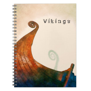 Schwanz-Notizbuch Wikingers Longship Notizblock