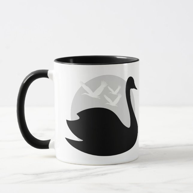 Schwanz-Risiko für Schwarzen Tasse (Links)