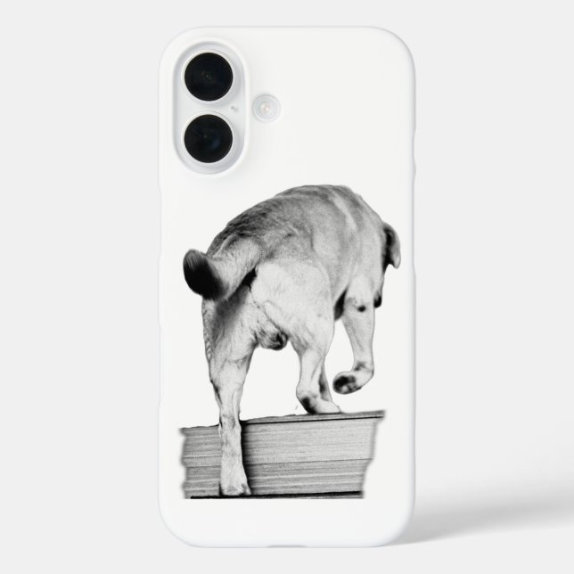 Schwanz voraus, immer iPhone 16 hülle (Rückseite)
