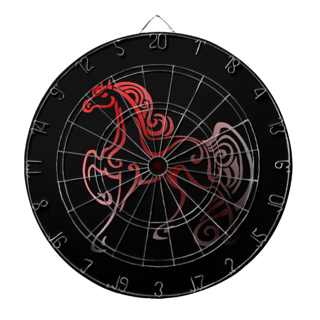 Schwänze Dartscheibe (vorne)