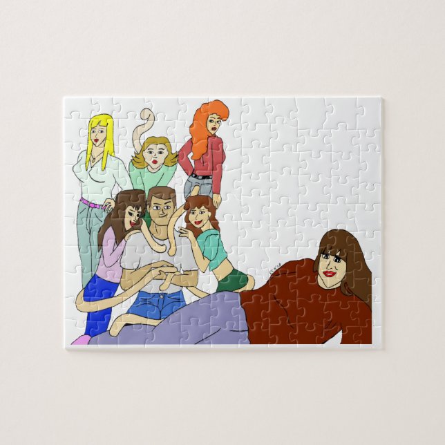 Schwanzharem  (Horizontal)