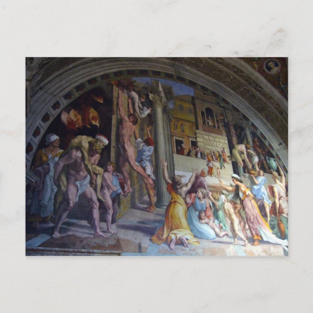 Schwanzmural Postkarte (Vorderseite)