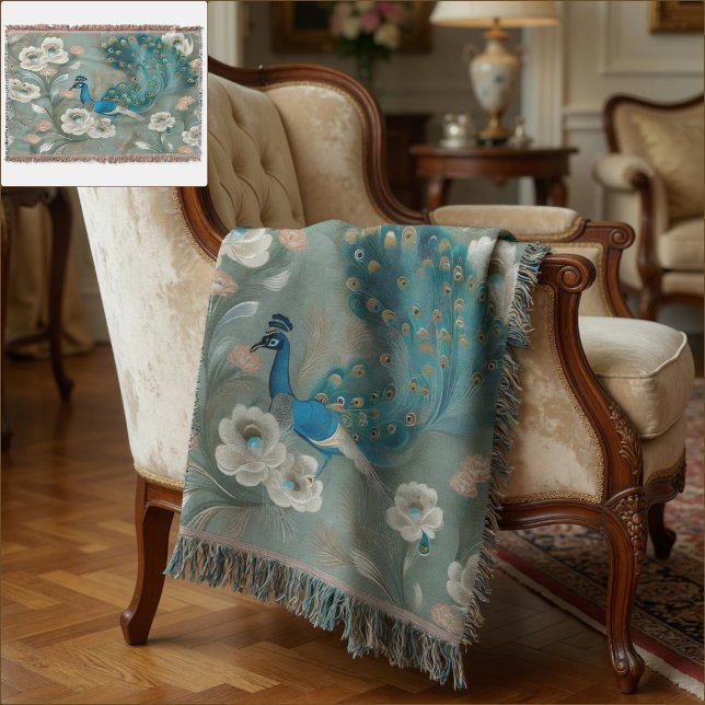 Schwarm aus Gold Decke (Flock of Gold Throw Blanket
)