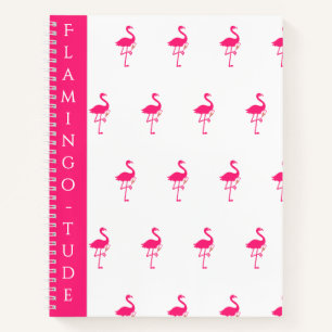 Schwarm fantastischer Flamingos Notizbuch