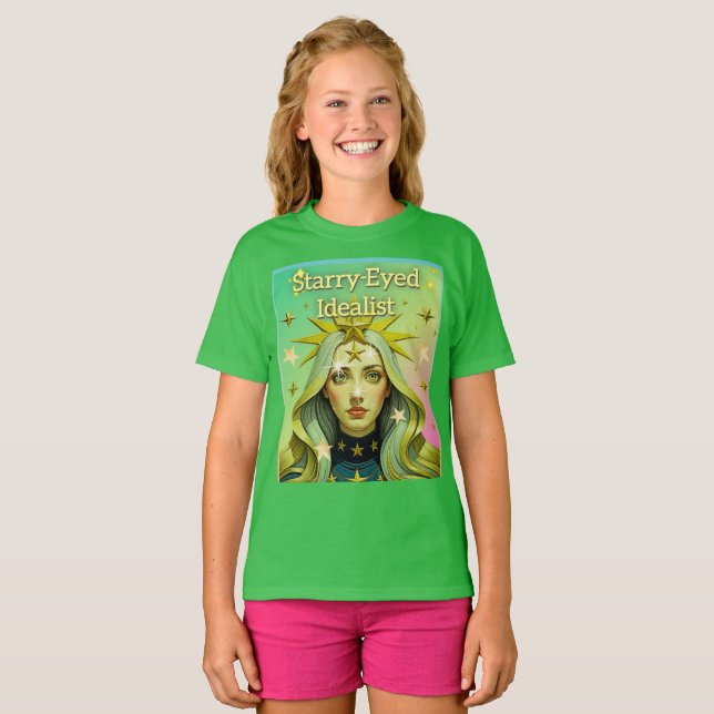 SCHWÄRMERISCHER IDEALIST T-Shirt (Vorne ganz)