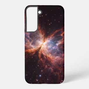 Schwarz 4 Luxe Galaxy S22 Plus, Schmetterlingsnebe Samsung Galaxy Hülle