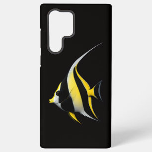 Schwarz 4 Luxe Galaxy S22 Ultra, Mohrenfisch Samsung Galaxy Hülle