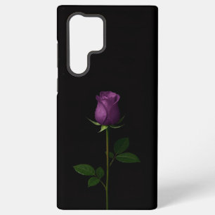 Schwarz 4 Luxe Galaxy S22 Ultra, Royal Violet Rose Samsung Galaxy Hülle