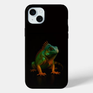 Schwarz 4 Luxe, Grüner Leguan Case-Mate iPhone Hülle