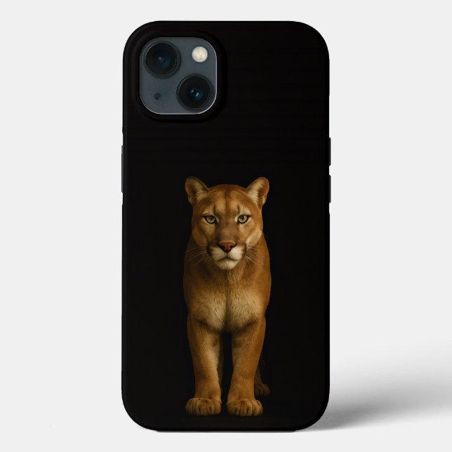 Schwarz 4 Luxe iPhone 13, Stiller Prime Puma Case-Mate iPhone Hülle (Rückseite)