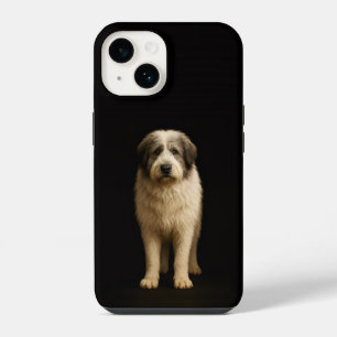Schwarz 4 Luxe iPhone 14 Hülle Mioritic Shepherd