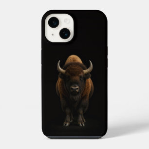 Schwarz 4 Luxe iPhone 14 Mate, Amerikanischer Biso Hülle