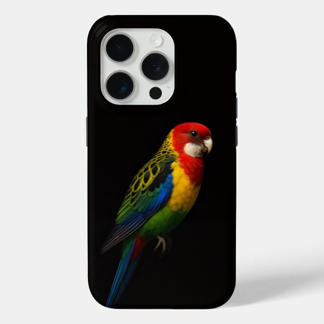 Schwarz 4 Luxe iPhone 15 Pro Hülle Mate, Eastern R (Rückseite)