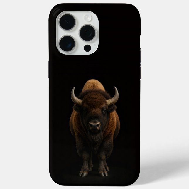 Schwarz 4 Luxe iPhone 15 Pro Max, Amerikanischer B Case-Mate iPhone Hülle (Rückseite)