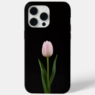 Schwarz 4 Luxe iPhone 15 Pro Max, Blush Pink Tulpe Case-Mate iPhone Hülle