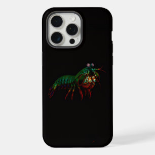 Schwarz 4 Luxe iPhone 15 Pro Max, Fangschreckenkre Max Hülle