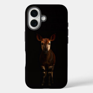 Schwarz 4 Luxe iPhone 16 Mate, Forest Okapi Hülle