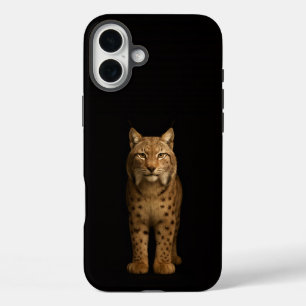 Schwarz 4 Luxe iPhone 16 Plus, Stiller Luchs Plus Hülle