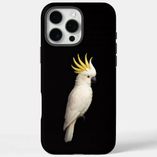 Schwarz 4 Luxe iPhone 16 Pro Max , Hauben Kakadu Hülle