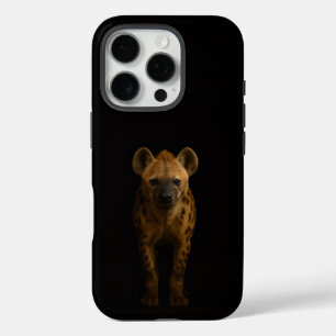 Schwarz 4 Luxe iPhone 16 Pro, wilde Tüpfelhyäne Pro Hülle