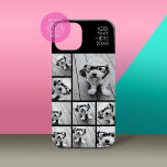 Schwarz 9 Foto Square Collage - mit weißem Namen Case-Mate iPhone 14 Pro Hülle<br><div class="desc">Für dieses Design können Sie quadratische oder selbstständige Fotos verwenden. Nutzen Sie neun quadratische Fotos,  um ein einzigartiges und persönliches Geschenk zu kreieren. Oder man behalte den Hipster Welpe und macht einen trendigen Sake. Wenn Sie die Bilder anpassen müssen,  klicken Sie auf das Werkzeug anpassen,  um Änderungen vorzunehmen.</div>
