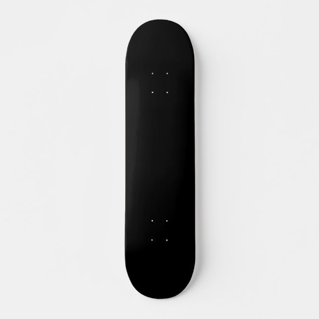 Schwarz anpassbar skateboard (Vorne)