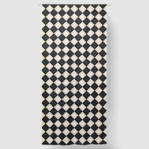 Schwarz & Antique White Diamonds 108"