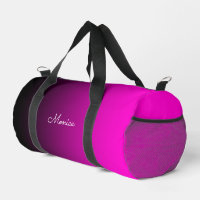 Schwarz bis Hot Pink Gradient