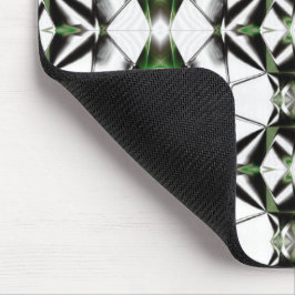 Schwarz bis Weiß mit Grün, wiederholt virtuelle Li Mousepad