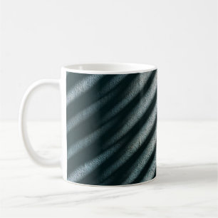 Schwarz-Braun-Streifen Kaffeetasse