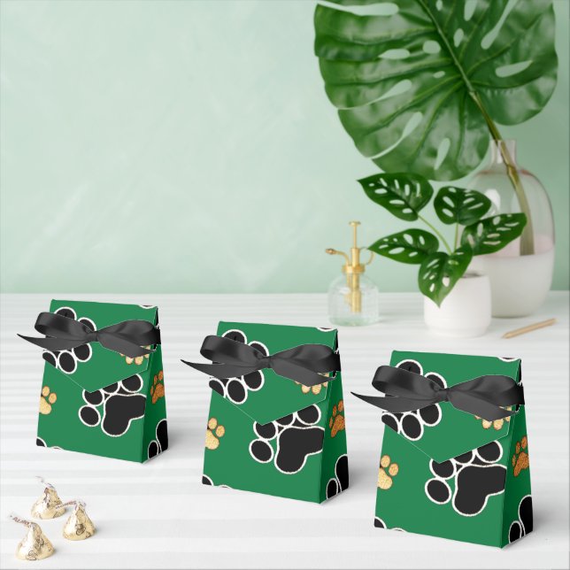 Schwarz-bräunliche Hundekuchen Geschenkschachtel (Zahlreiche)