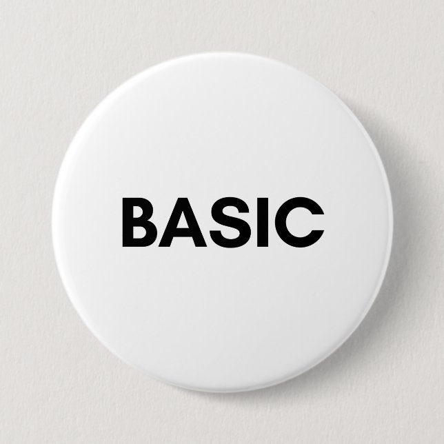 Schwarz Button (Vorderseite)