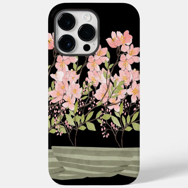 Schwarz Case-Mate iPhone 14 Pro Max Hülle (Rückseite)